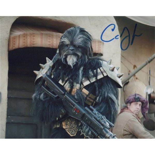 The Book of Boba Fett Carey Jones Signed Photo