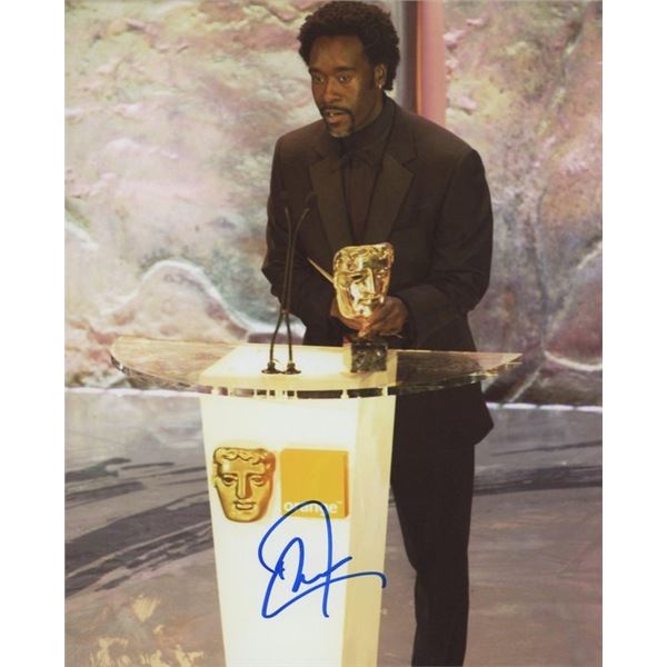 Iron Man  Don Cheadle signed photo. GFA Authenticated