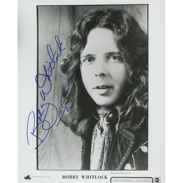 Derek and Dominoes Bobby Whitlock signed photo