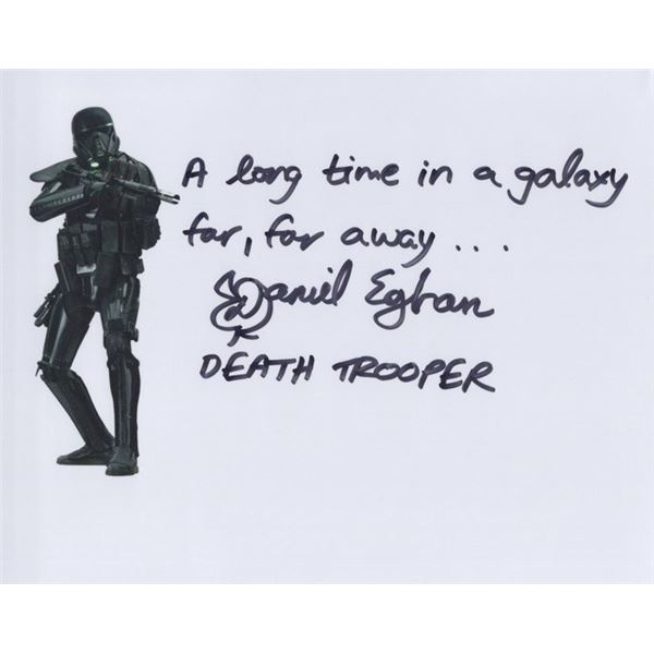 Rogue One: A Star Wars Story Daniel Eghan Signed Photo