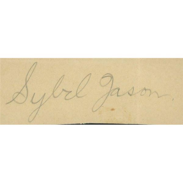 Little Big Shot Sybil Jason signature