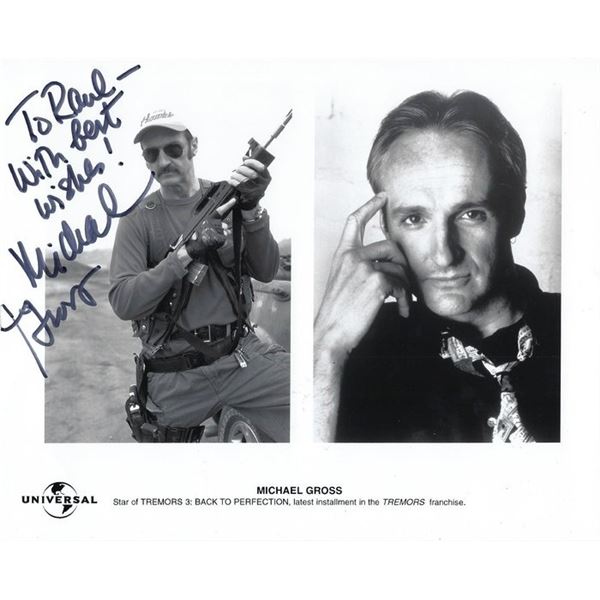 Terrors 3 Michael Gross signed photo