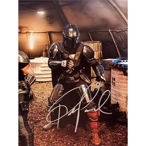 The Mandalorian Pedro Pascal signed photo