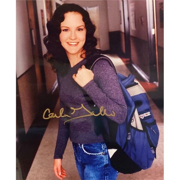 Bones Carla Gallo signed photo