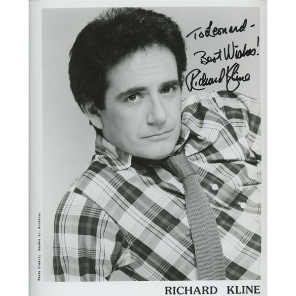 Threes Company Richard Kline signed photo