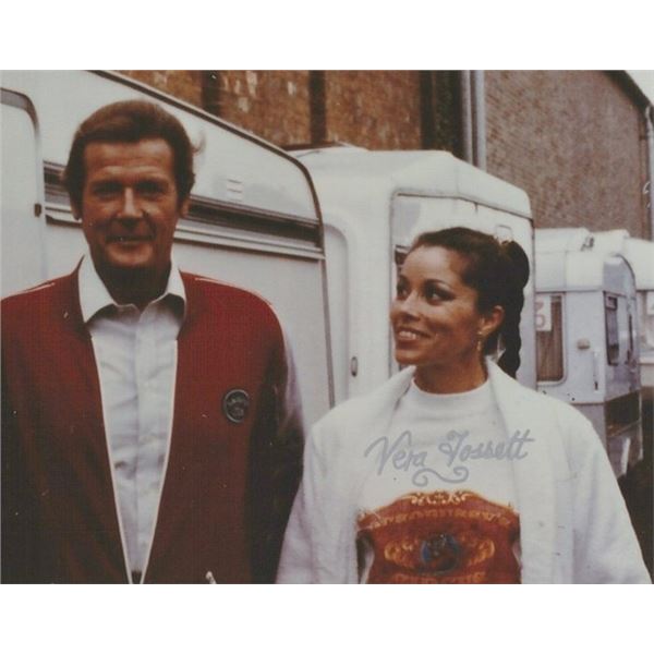 James Bond Vera Fossett Signed Photo