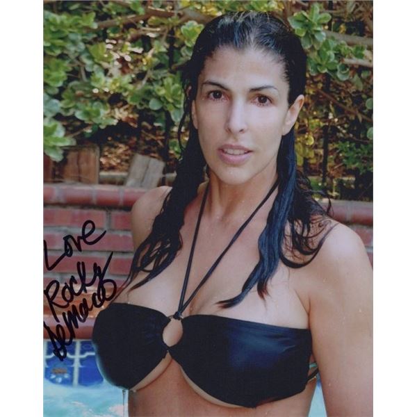 Model Rocky Demarco Signed Photo