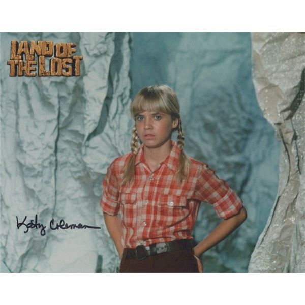 Land of The Lost Kathy Coleman Signed Photo