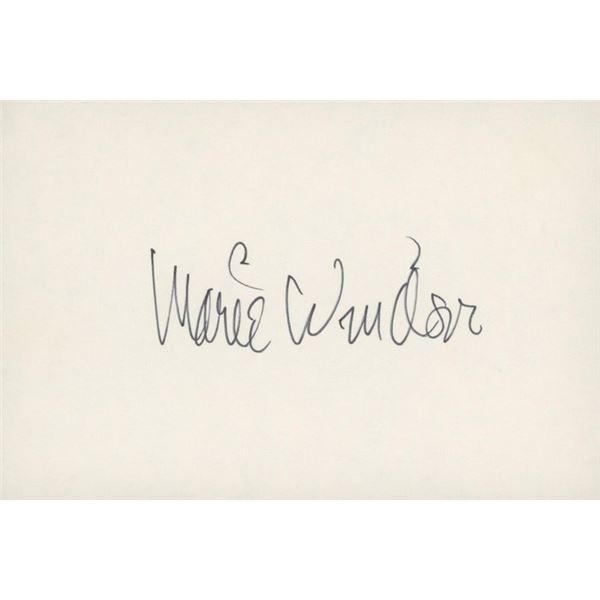 The Narrow Margin Marie Windsor signature cut