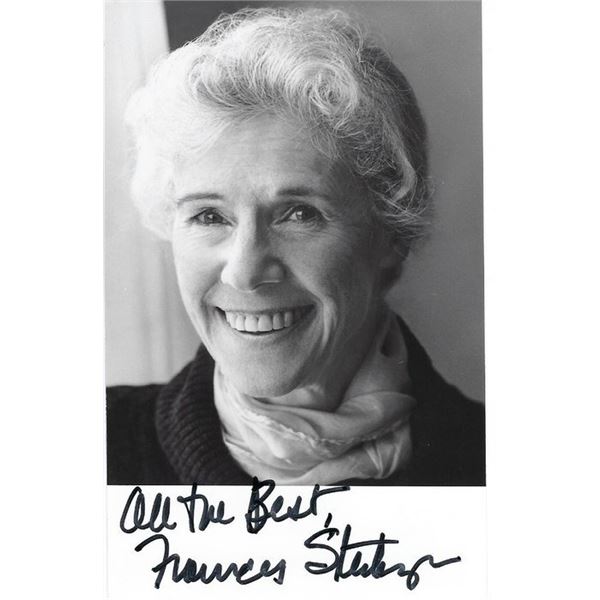 Misery Frances Sternhagen signed photo