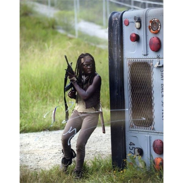 The Walking Dead Danai Gurira Signed Photo