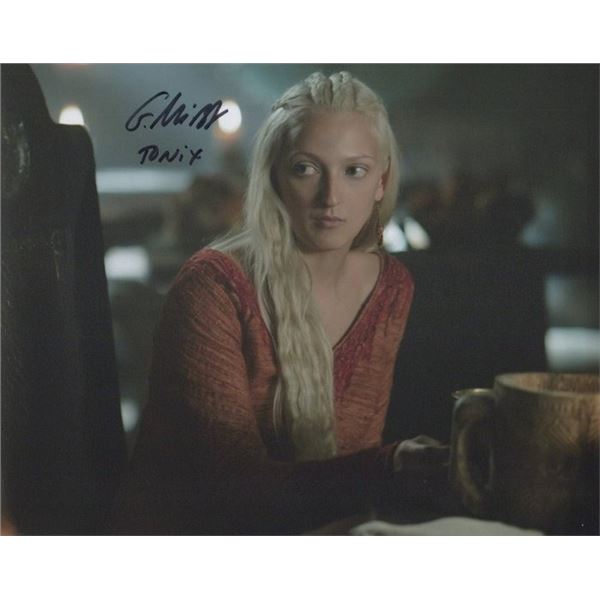 Vikings Georgia Hirst Signed Photo