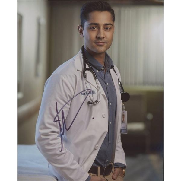 The Resident Manish Dayal signed photo