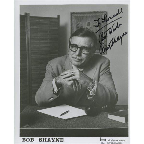 The Return Of Sherlock Holmes Bob Shayne signed photo