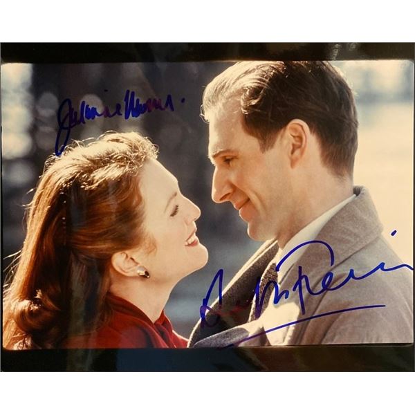 The End of the Affair Julianne Moore and Ralph Fiennes signed movie photo