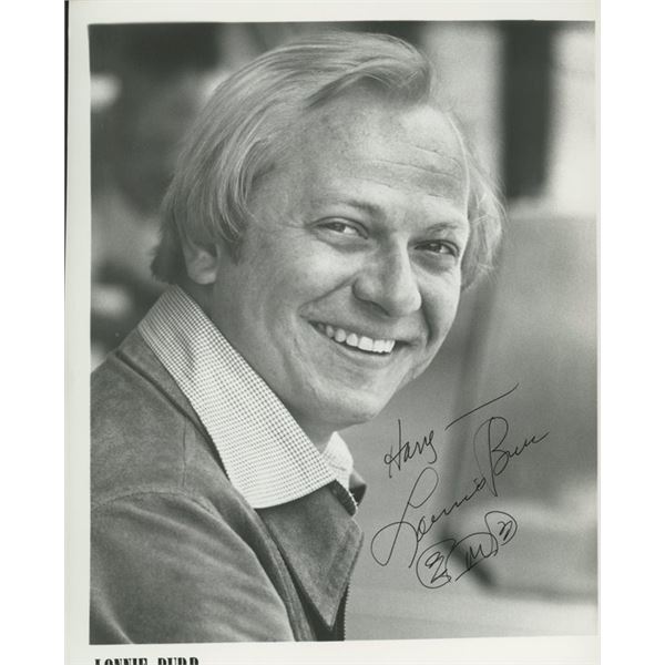 Disney Mouseketeer Lonnie Burr signed photo