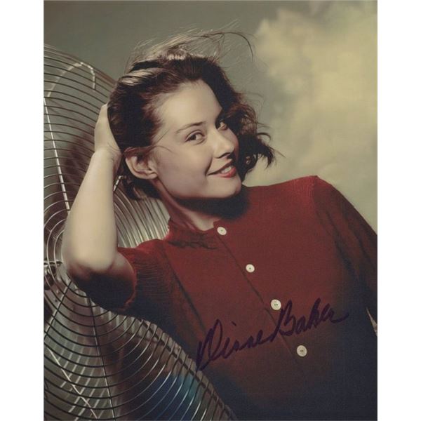The Diary of Anne Frank Diane Baker Signed Photo
