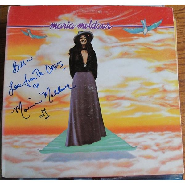 Maria Muldaur signed album