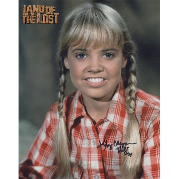 Land of The Lost Kathy Coleman Signed Photo