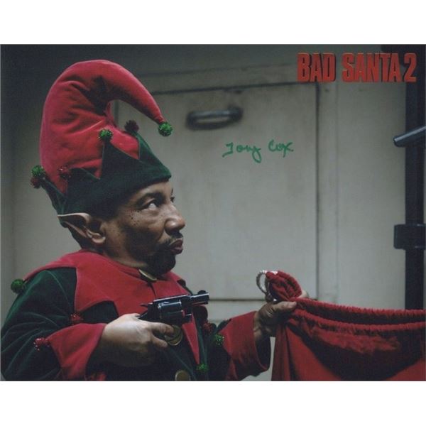 Bad Santa Tony Cox Signed Photo