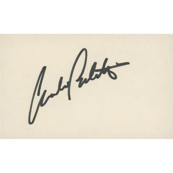 Diagnosis Murder Charlie Schlatter signature cut