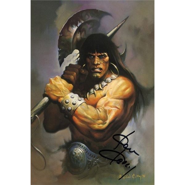 Fantasy Artist Ken Kelly Signed Photo