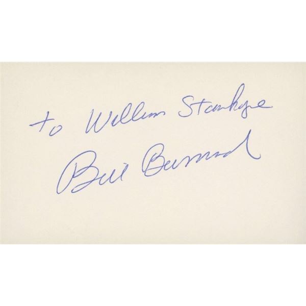 Girl Overboard  Bill Burrud signed note