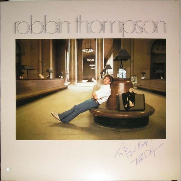 Robbin Thompson signed album