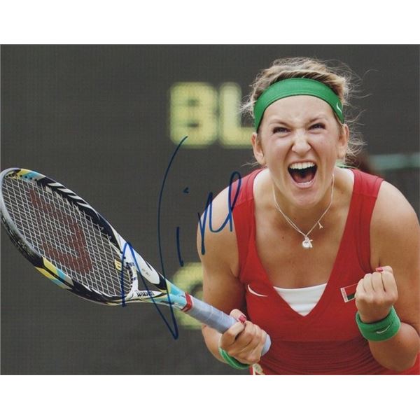 Tennis Player Victoria Azarenka Signed Photo