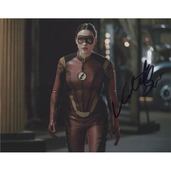 The Flash Violett Beane Signed Photo