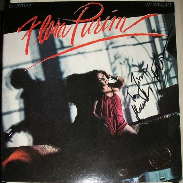 Flora Purin signed album