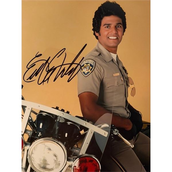 CHIPS Erik Estrada signed photo