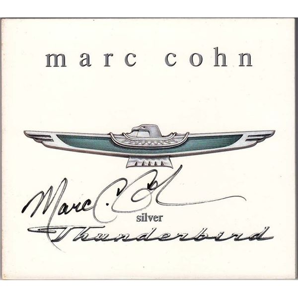 Marc Cohn Silver Thunderbird signed album