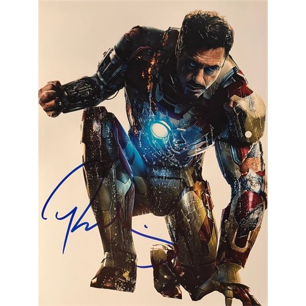 Iron Man Robert Downey Jr. signed photo