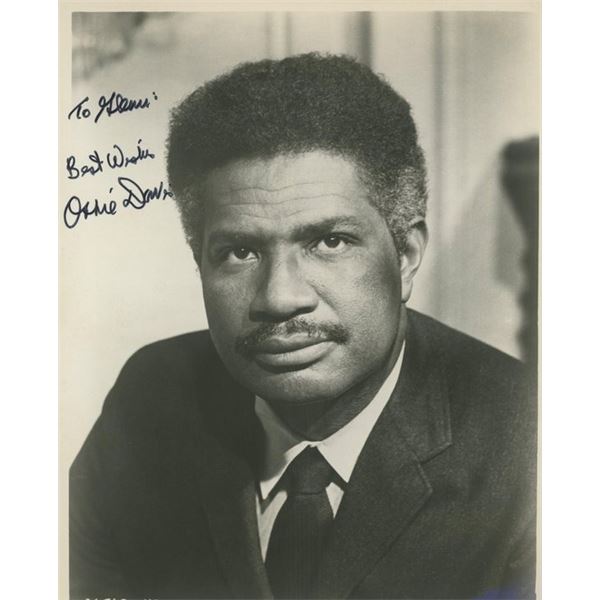 Jungle Fever Ossie Davis signed photo