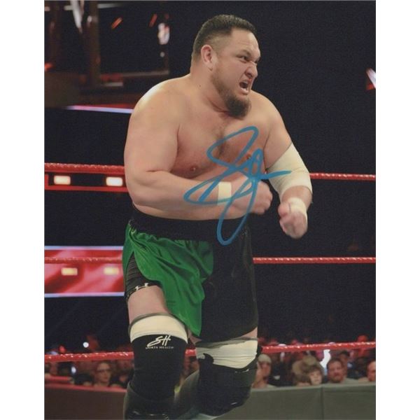 Samoa Joe Signed Photo