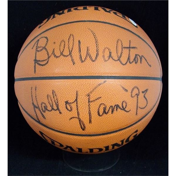 Boston Celtics Bill Walton Signed Basketball JSA Authenticated