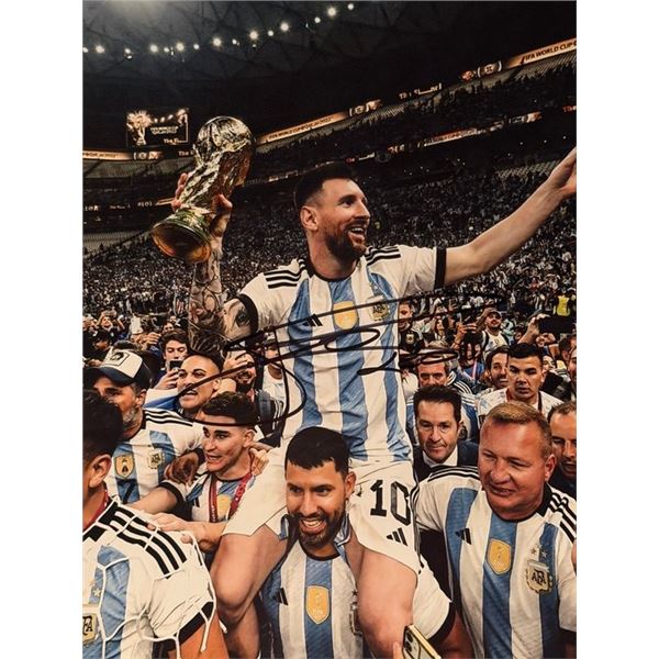 FC Barcelona Lionel Messi signed photo