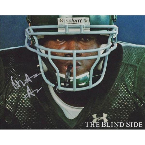 The Blind Side Quinton Aaron Signed Photo