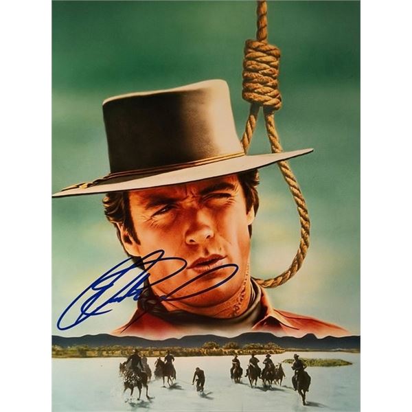 Dirty Harry Clint Eastwood signed photo