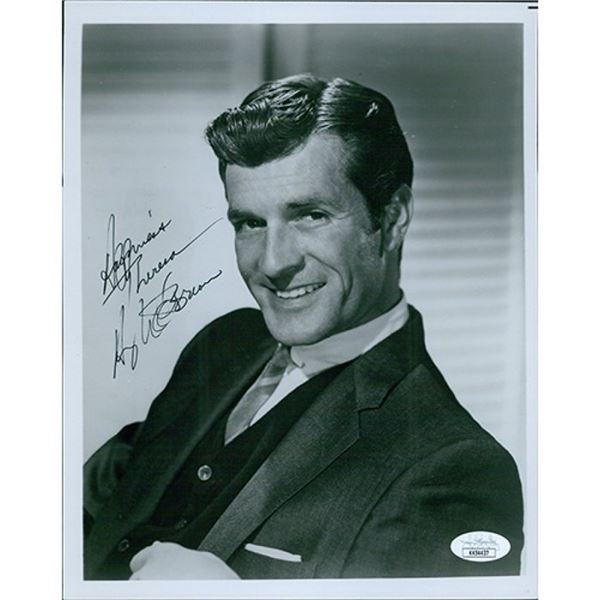 The Life And Legend Of Wyatt Earp Actor Hugh O'Brian Signed Photo