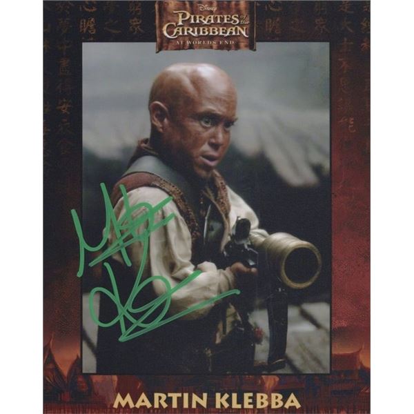 Pirates of The Caribbean: At World Martin Klebba Signed Photo
