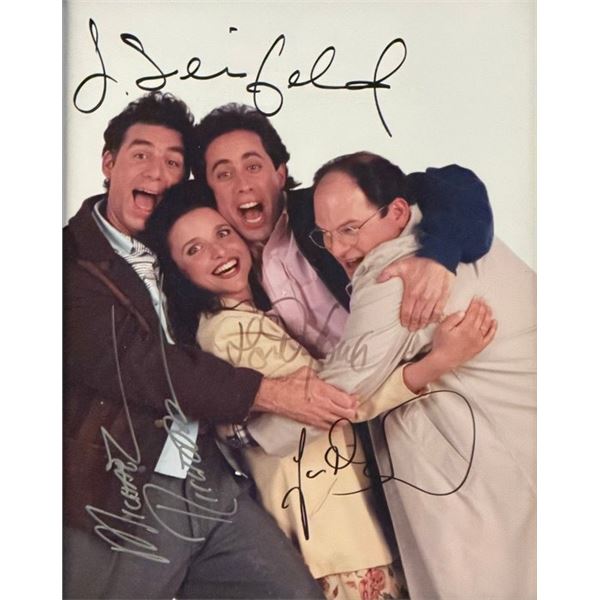 Seinfeld Cast Signed Photo