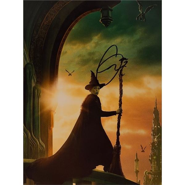 Wicked Cynthia Erivo signed movie   photo