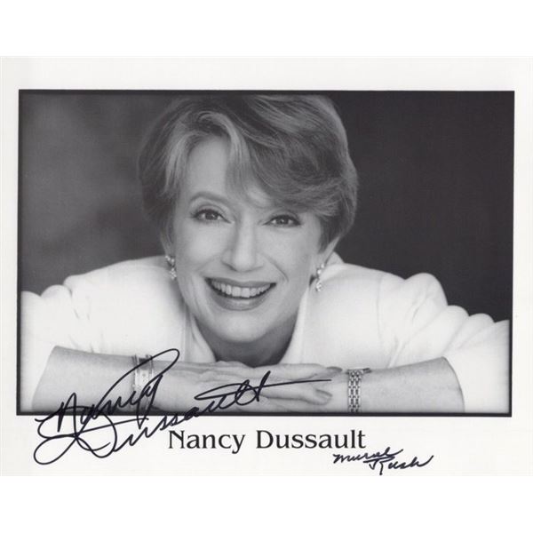 Too Close For Comfort Nancy Dussault Signed Photo