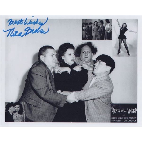 Rhythm and Weep Nita Bieber Signed Photo
