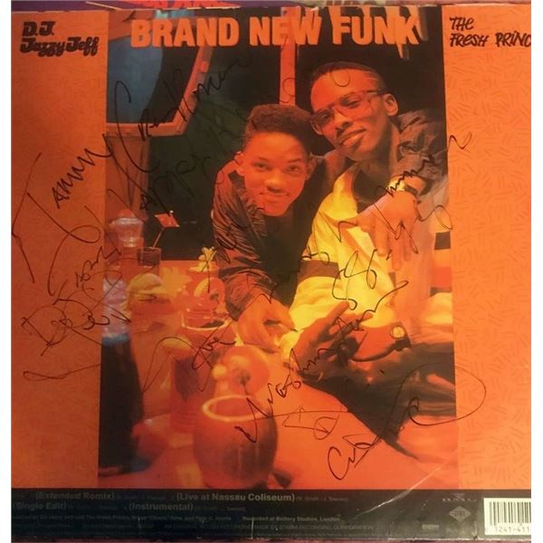 DJ Jazzy Jeff and the Fresh Prince signed album