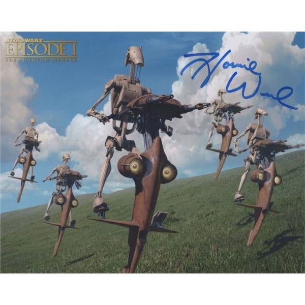 Star Wars: Episode I - The Phantom Menace Howard Weed Signed Photo