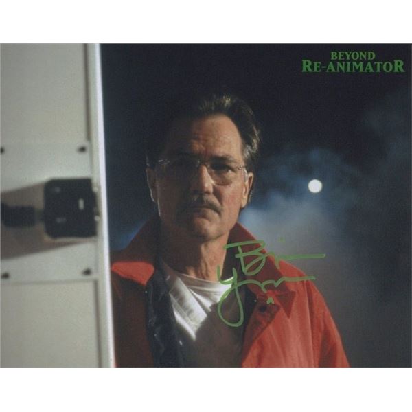 Beyond Re-Animator Brian Yuzna Signed Photo