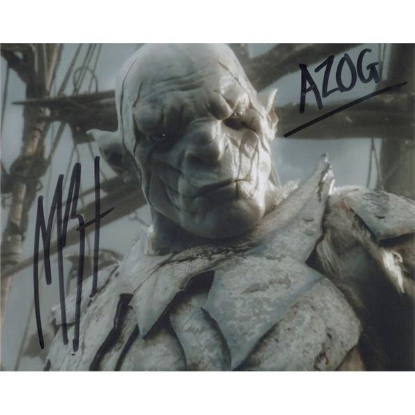 The Hobbit Manu Bennett Signed Photo